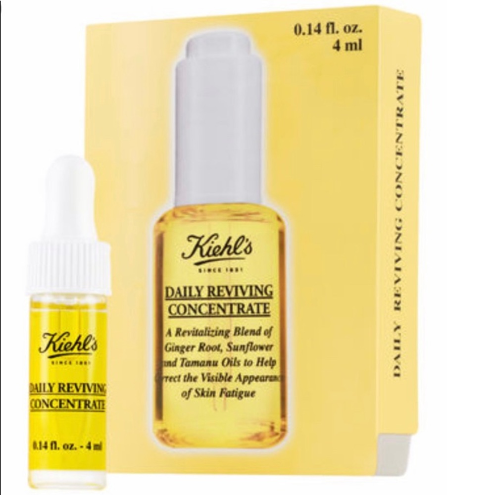 4pc Kiehl’s Daily Reviving Concentrate Samples - Picture 4 of 5